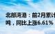 北部湾港：前2月累计货物吞吐量4676.41万吨，同比上涨6.61%