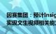 因赛集团：预计InsightGPT于3月底前开发实现文生视频相关能力