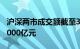 沪深两市成交额截至3月15日11时21分突破5000亿元