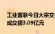 工业富联今日大宗交易折价成交1330万股，成交额3.09亿元