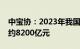 中宝协：2023年我国珠宝玉石首饰产业规模约8200亿元