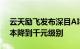 云天励飞发布深目AI模盒，把大模型应用成本降到千元级别