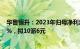 华鲁恒升：2023年归母净利润35.76亿元，同比下滑43.14%，拟10派6元