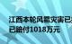 江西本轮风雹灾害已接到保险案件7312件，已赔付1018万元