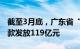 截至3月底，广东省“白名单”项目已获得贷款发放119亿元