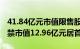 41.84亿元市值限售股今日解禁，索辰科技解禁市值12.96亿元居首