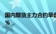 国内期货主力合约早盘涨跌不一，锰硅涨超4%