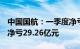 中国国航：一季度净亏16.74亿元，上年同期净亏29.26亿元