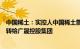 中国稀土：实控人中国稀土集团拟将9.48%公司股份无偿划转给广晟控股集团