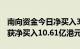 南向资金今日净买入32.49亿港元，中国银行获净买入10.61亿港元