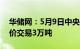 华储网：5月9日中央储备冻猪肉轮换出库竞价交易3万吨