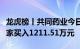 龙虎榜丨共同药业今日涨停，知名游资炒股养家买入1211.51万元