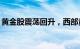 黄金股震荡回升，西部黄金 晓程科技涨超6%