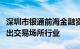 深圳市银通前海金融资产交易中心有限公司退出交易场所行业