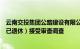 云南交投集团公路建设有限公司原副总经理 安全总监唐江（已退休）接受审查调查