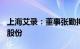 上海艾录：董事张勤拟减持不超200万股公司股份