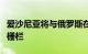 爱沙尼亚将与俄罗斯在一处交界地带建立边境栅栏