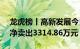 龙虎榜丨高新发展今日跌0.58%，机构合计净卖出3314.86万元