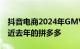 抖音电商2024年GMV目标是4万亿，非常接近去年的拼多多