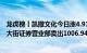 龙虎榜丨凯撒文化今日涨4.91%，中国银河证券北京中关村大街证券营业部卖出1006.94万元