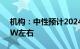 机构：中性预计2024年全球光伏装机540GW左右