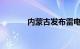 内蒙古发布雷电黄色预警信号