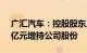 广汇汽车：控股股东广汇集团拟5000万元1亿元增持公司股份