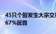 45只个股发生大宗交易，神州泰岳折价率20.67%居首