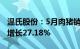 温氏股份：5月肉猪销售收入46.6亿元，同比增长27.18%