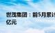 世茂集团：前5月累计合约销售总额约137.8亿元