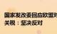 国家发改委回应欧盟对自华进口电动汽车加征关税：坚决反对