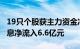 19只个股获主力资金净流入超1亿元，浪潮信息净流入6.6亿元