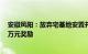 安徽凤阳：放弃宅基地安置并进城购房的农村居民，给予5万元奖励