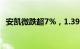 安凯微跌超7%，1.39亿股限售股即将解禁