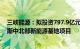 三峡能源：拟投资797.9亿元建设内蒙古库布齐沙漠鄂尔多斯中北部新能源基地项目