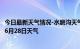 今日最新天气情况-水磨沟天气预报乌鲁木齐水磨沟2024年06月28日天气