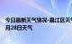 今日最新天气情况-昌江区天气预报景德镇昌江区2024年06月28日天气