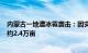 内蒙古一地遭冰雹袭击：因灾致死牲畜968只，农作物受灾约2.4万亩