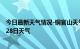 今日最新天气情况-铜官山天气预报铜陵铜官山2024年06月28日天气