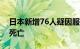 日本新增76人疑因服用小林制药红曲保健品死亡