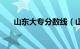 山东大专分数线（山东省本科分数线）