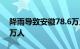 降雨导致安徽78.6万人受灾，转移安置18.9万人