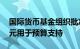 国际货币基金组织批准向乌克兰拨款22亿美元用于预算支持