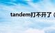 tandem打不开了（tandem网页版）