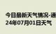 今日最新天气情况-通江天气预报巴中通江2024年07月01日天气