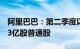 阿里巴巴：第二季度以58亿美元回购总计6.13亿股普通股