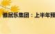 雅居乐集团：上半年预售金额合计89.9亿元