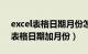 excel表格日期月份怎么递减一个月（excel表格日期加月份）