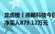 龙虎榜丨湘邮科技今日涨停，知名游资章盟主净买入879.12万元