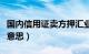 国内信用证卖方押汇业务（信用证押汇是什么意思）